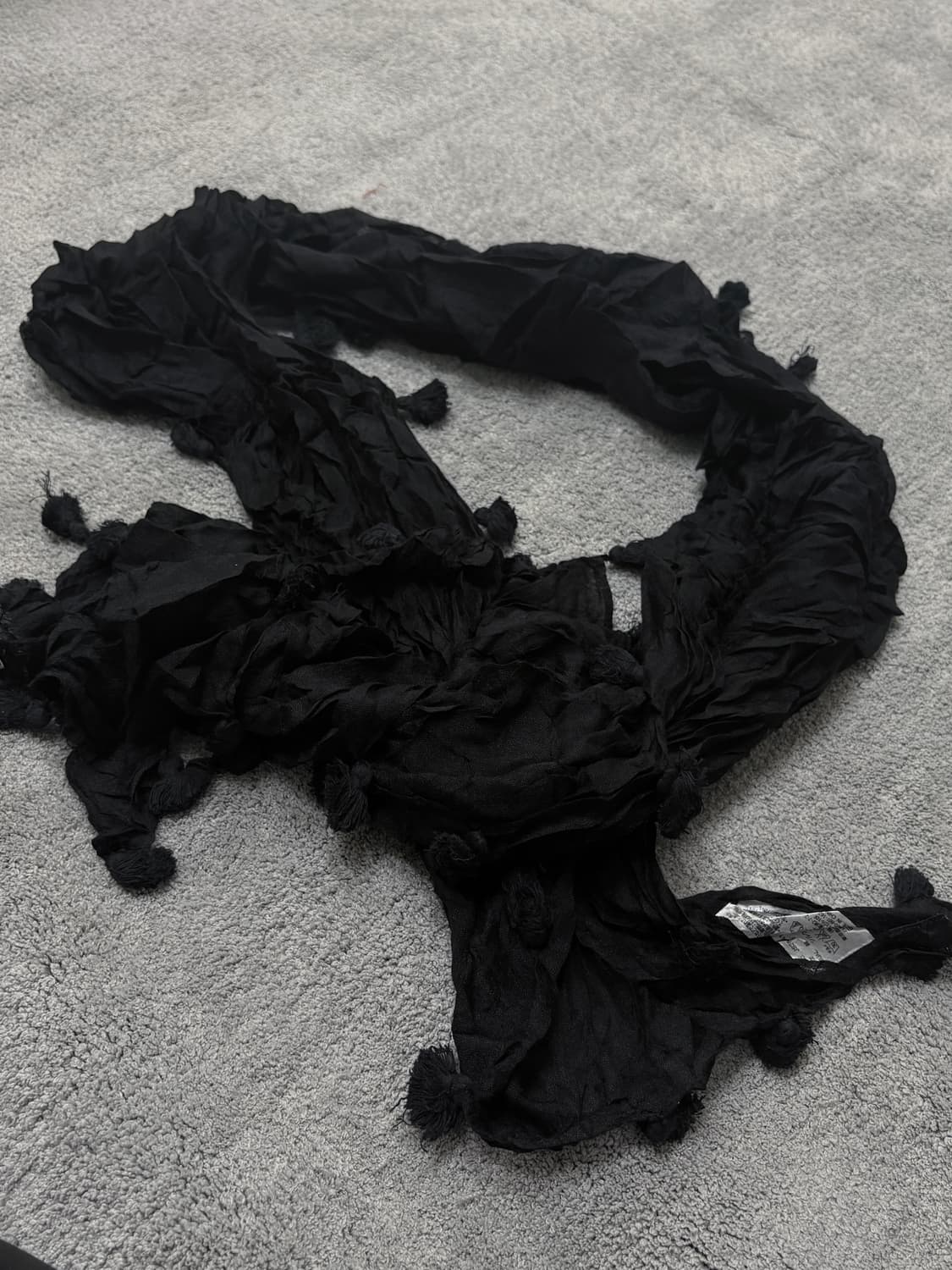 Vintage y2k grunge muffler 상품이미지1