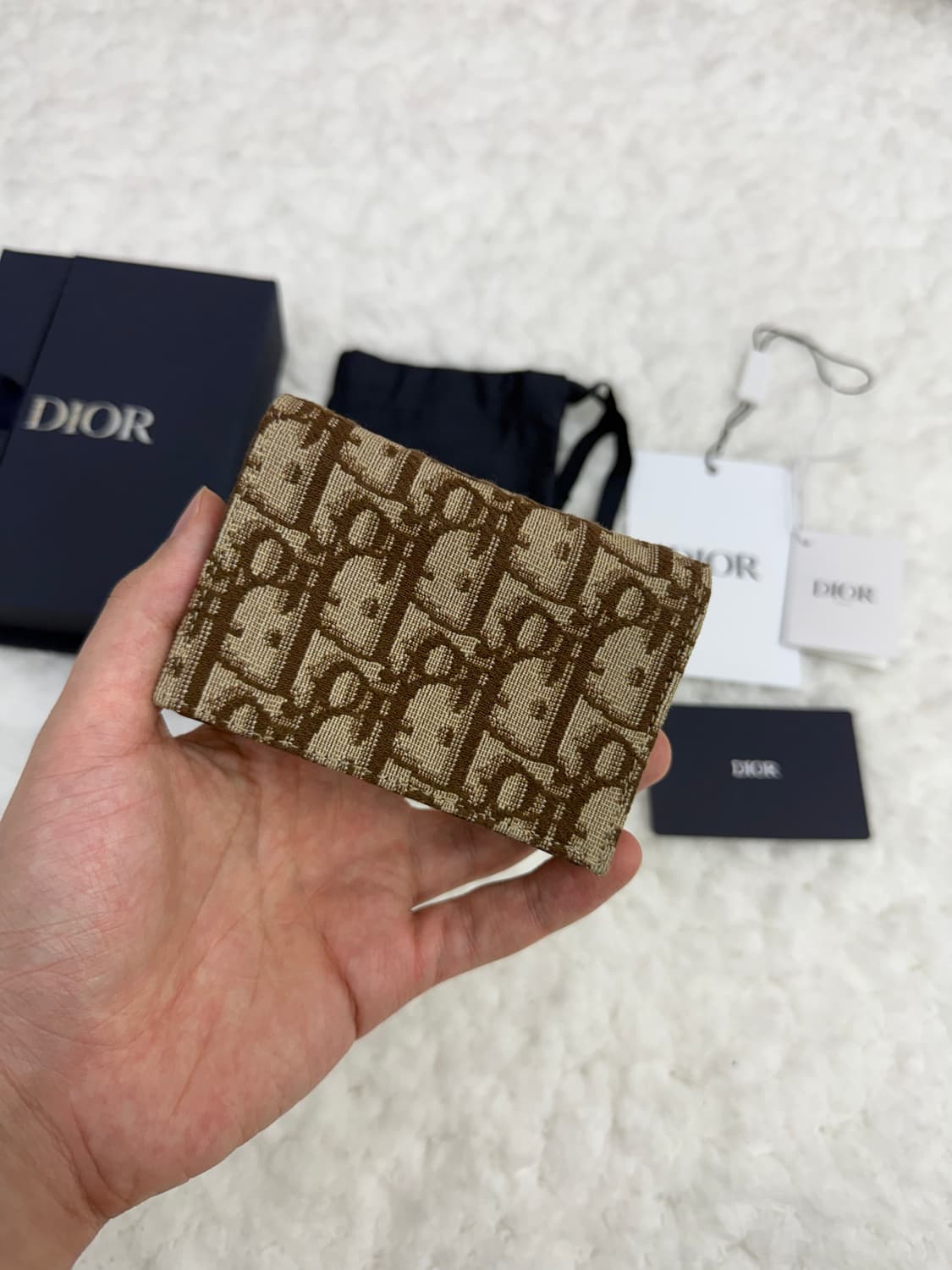 디올 오블리크 비즈니스 카드홀더 상품이미지2