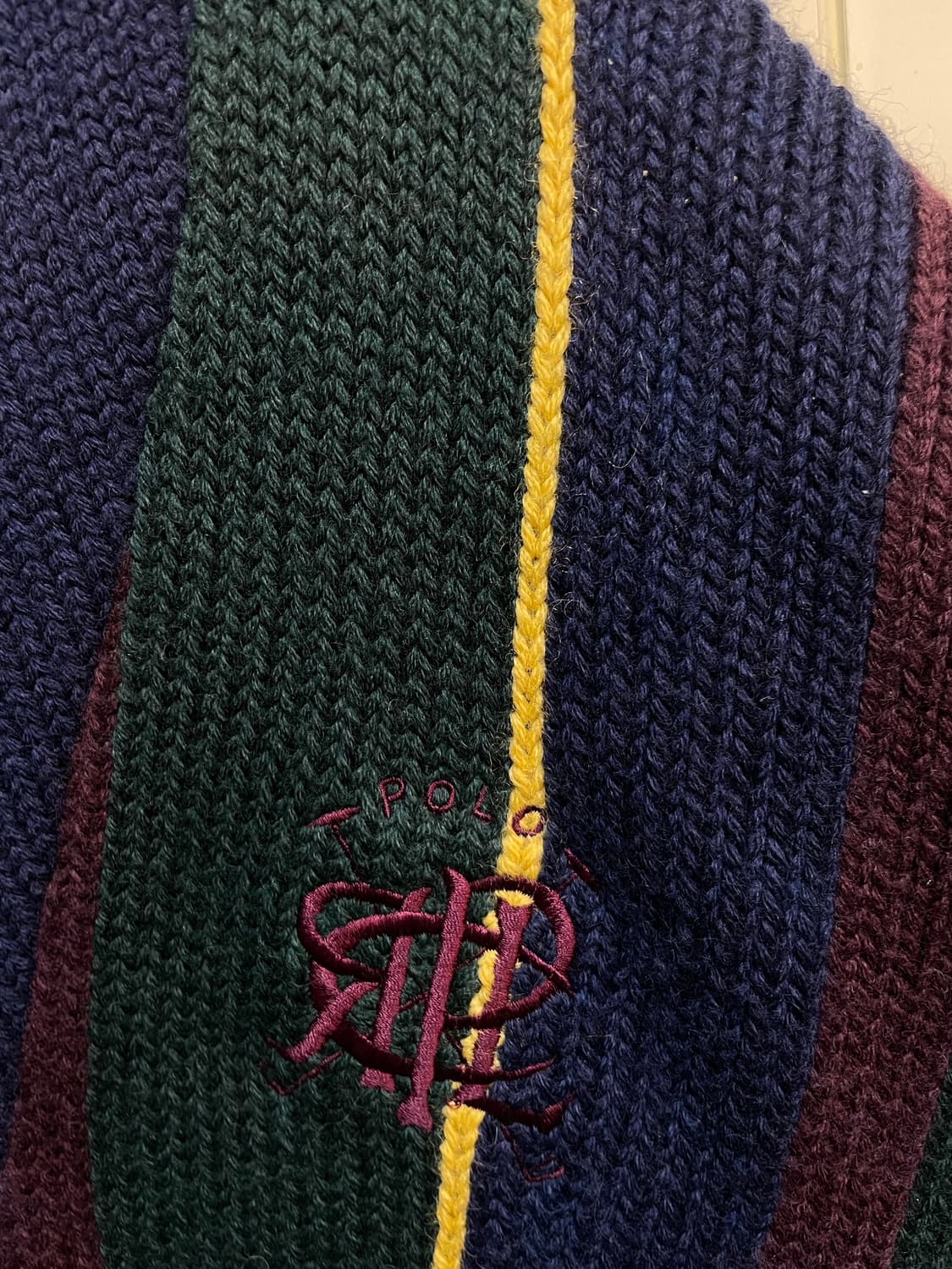 폴로 니트 가디건 상품이미지7