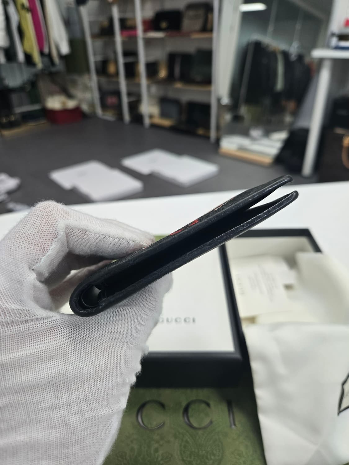 [50%세일] 구찌 울프 반지갑 상품이미지4