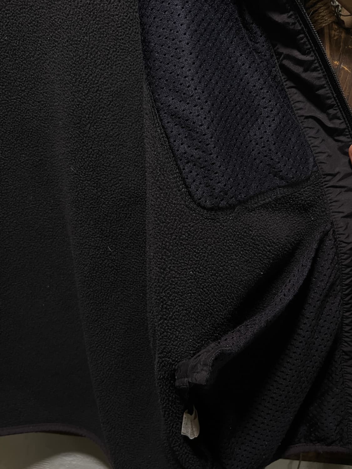 [M]90's 파타고니아 레트로 Made in USA 블랙 플리스 자켓 상품이미지6