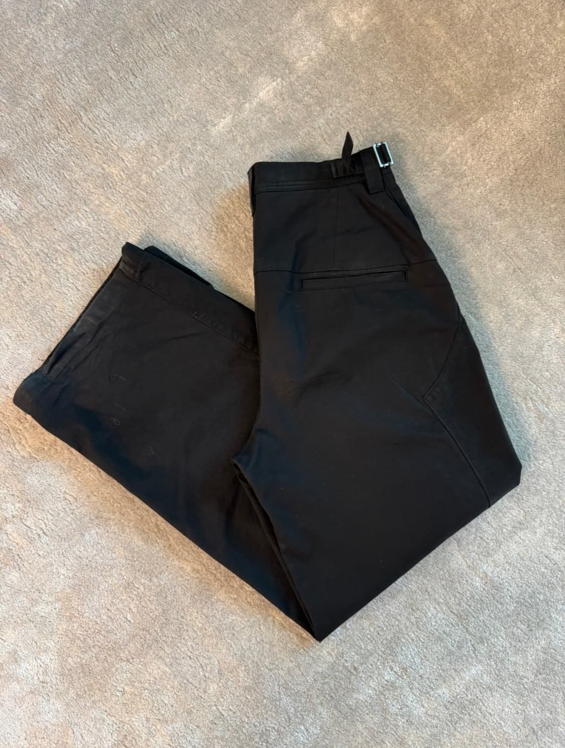 [고낙] 피셔맨 팬츠 블랙 1사이즈 상품이미지3