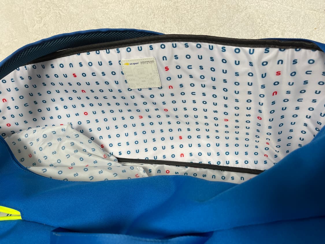 윌슨 (새상품)US 오픈 에디션 테니스 가방 12PK 블루 상품이미지9
