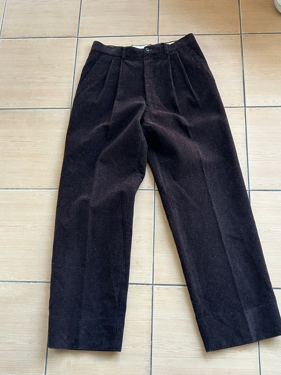 90’s 크리스티안 디올 투턱 와이드 트라우져 상품이미지1