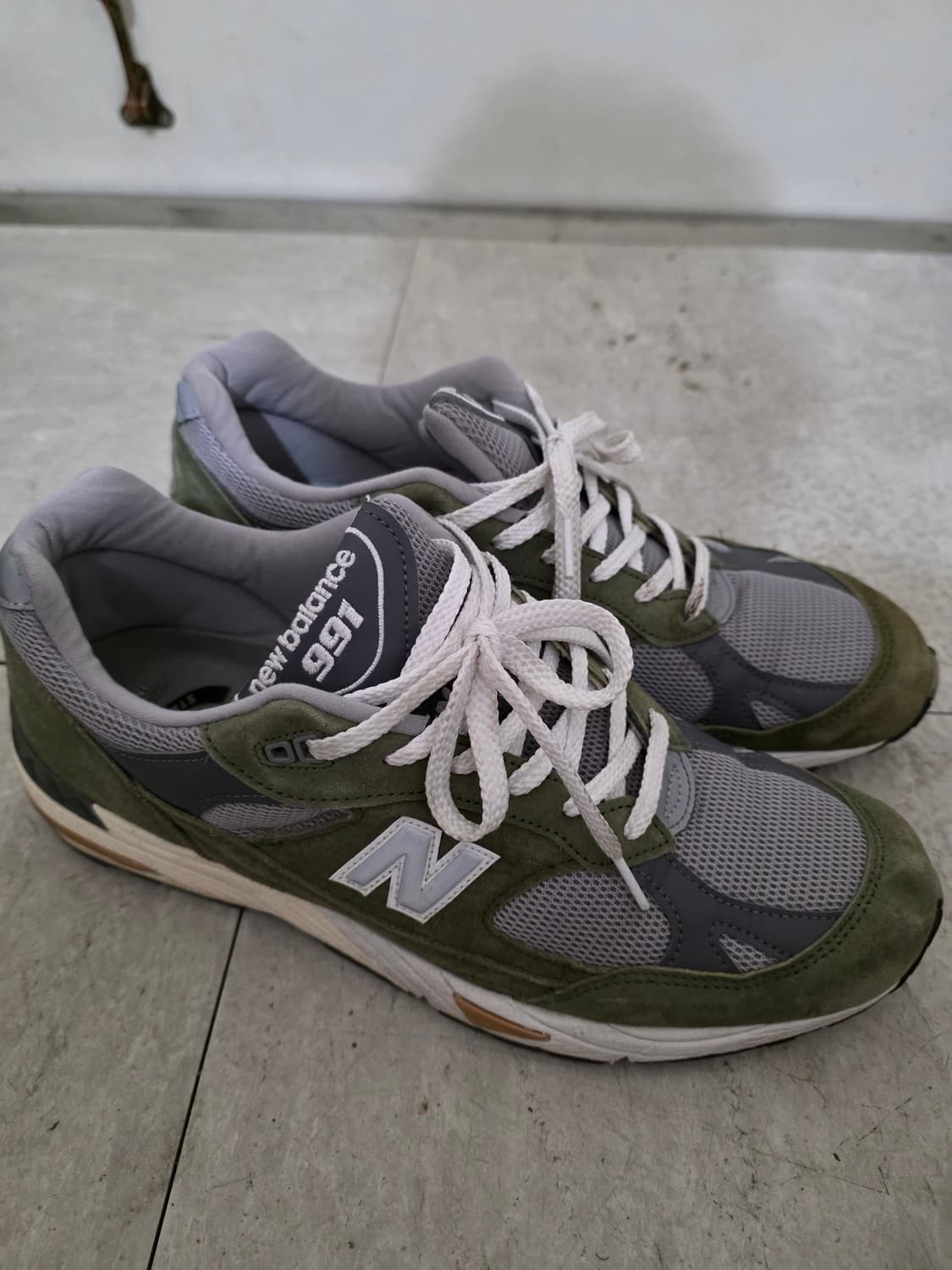 뉴발란스 991 그린 그레이 300 상품이미지3