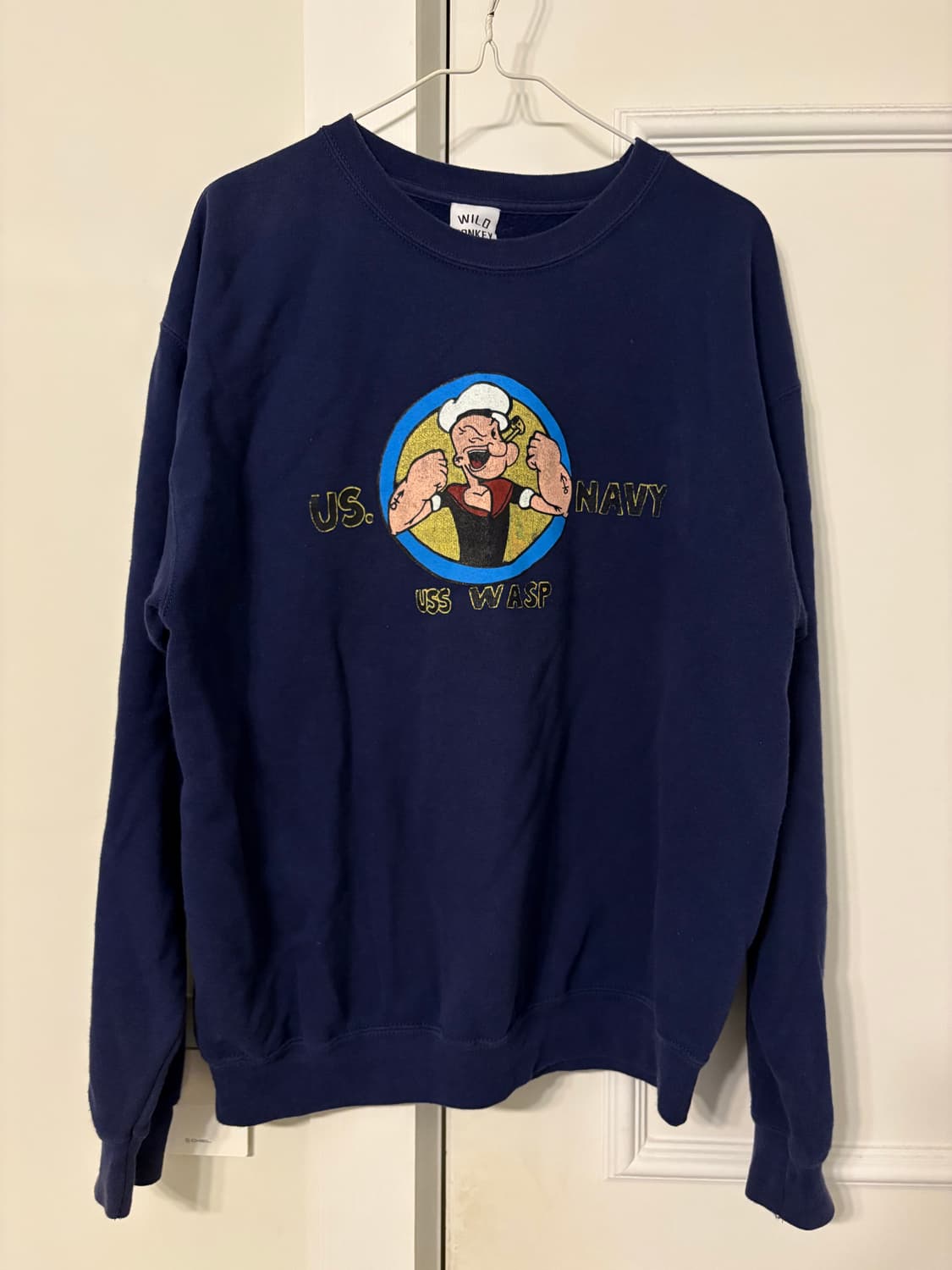 와일드동키 기모 맨투맨 상품이미지1