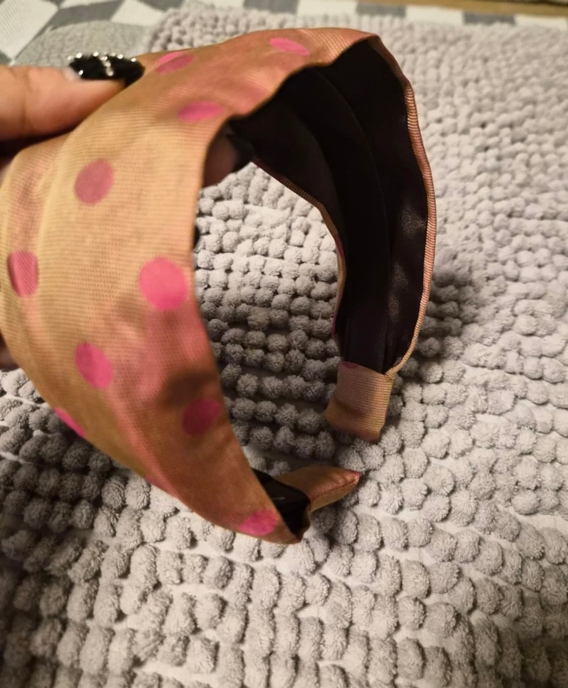 Frances B. 브랜드의  실크 헤어밴드 상품이미지5