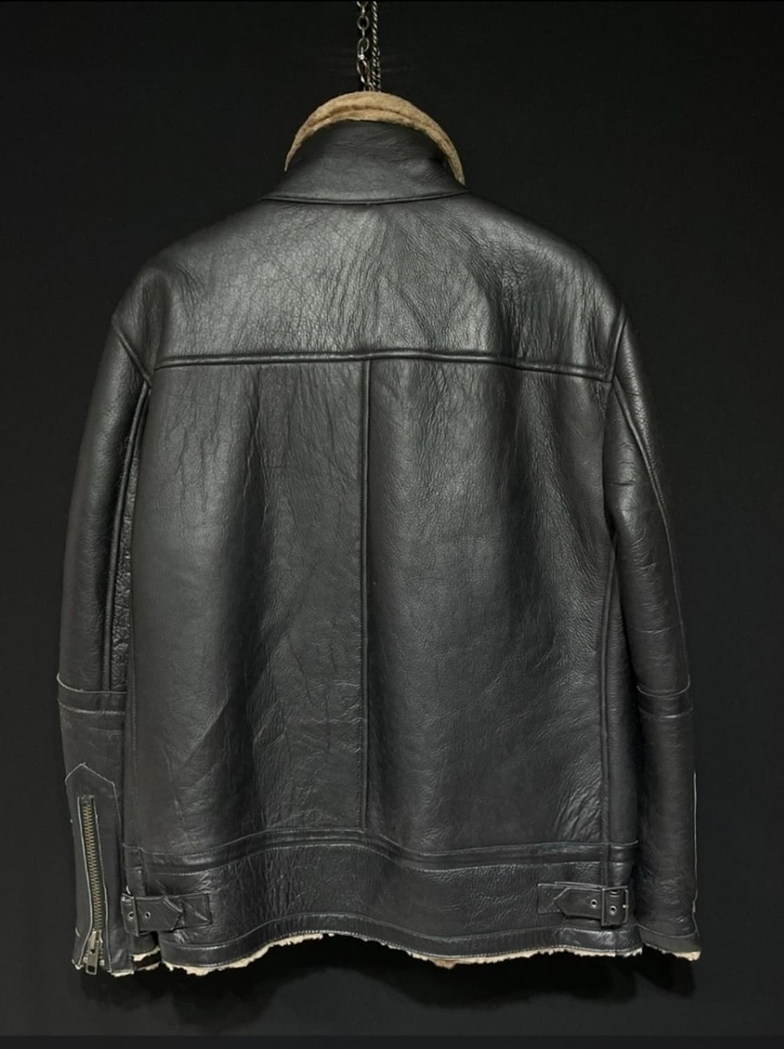 wind armor 양털 시어리 무스탕 자켓 상품이미지8