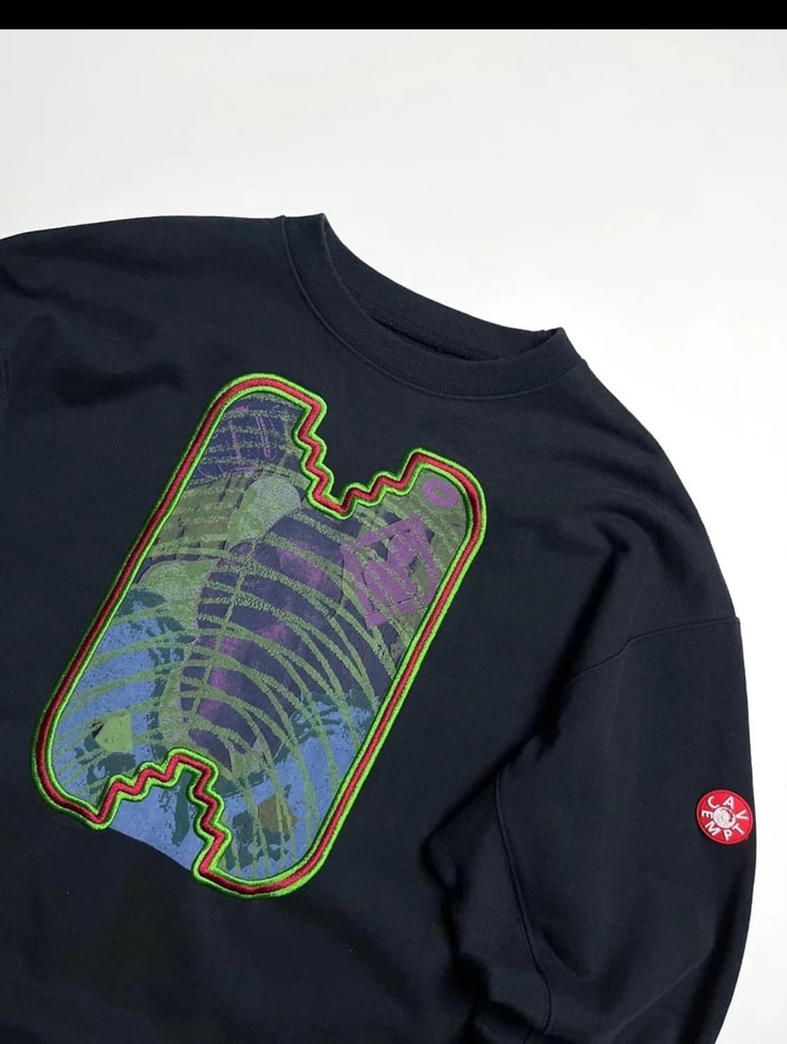 카브앰트 멀티 배색 재팬 맨투맨 PN3873 상품이미지2