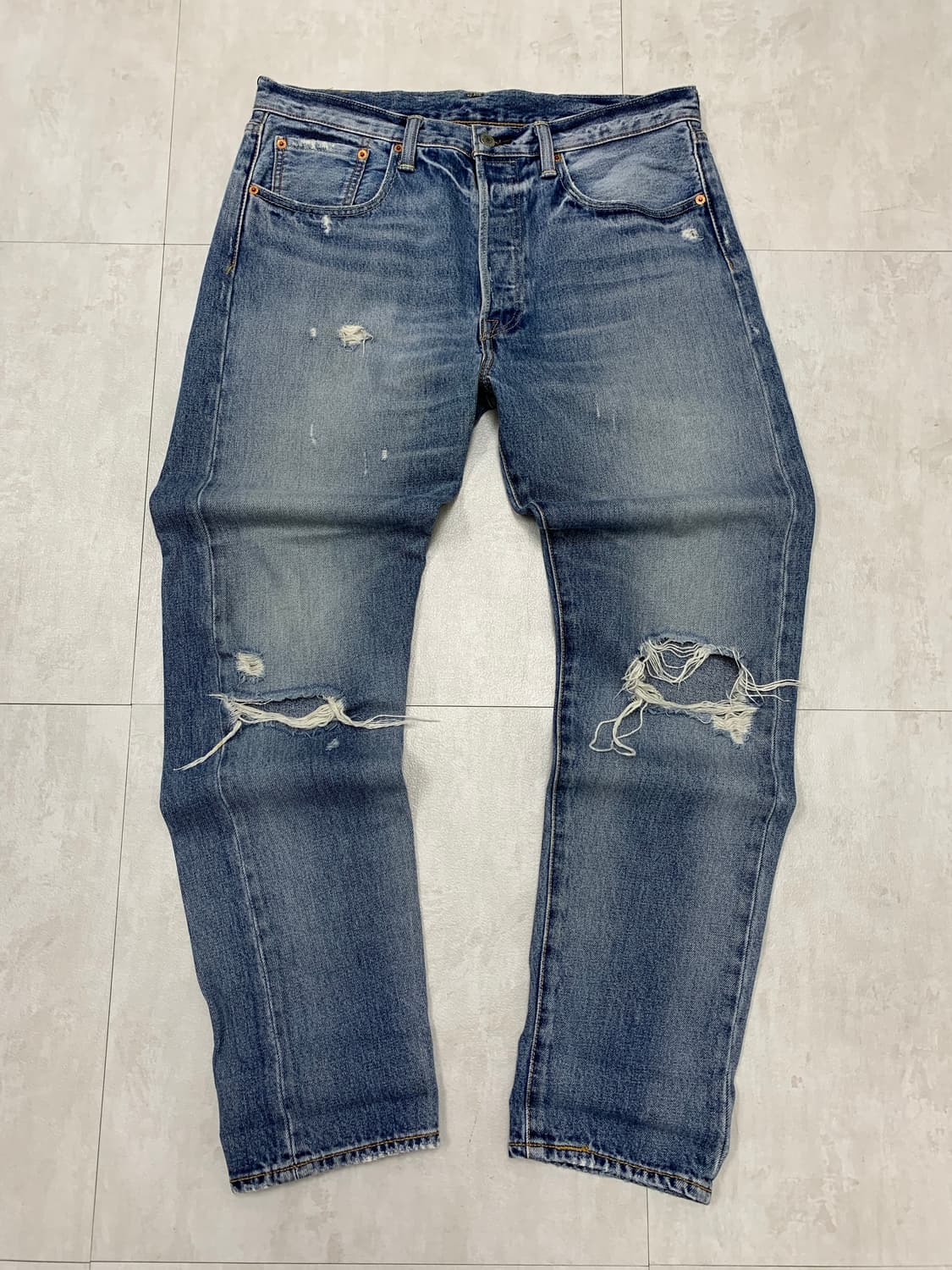 리바이스 501 그런지 디테일 데님팬츠 #174 상품이미지1