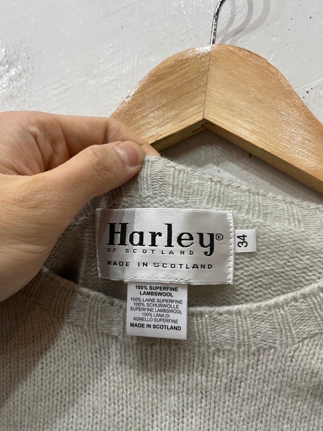 할리오브스코틀랜드 램스울 니트 우먼즈 상품이미지3