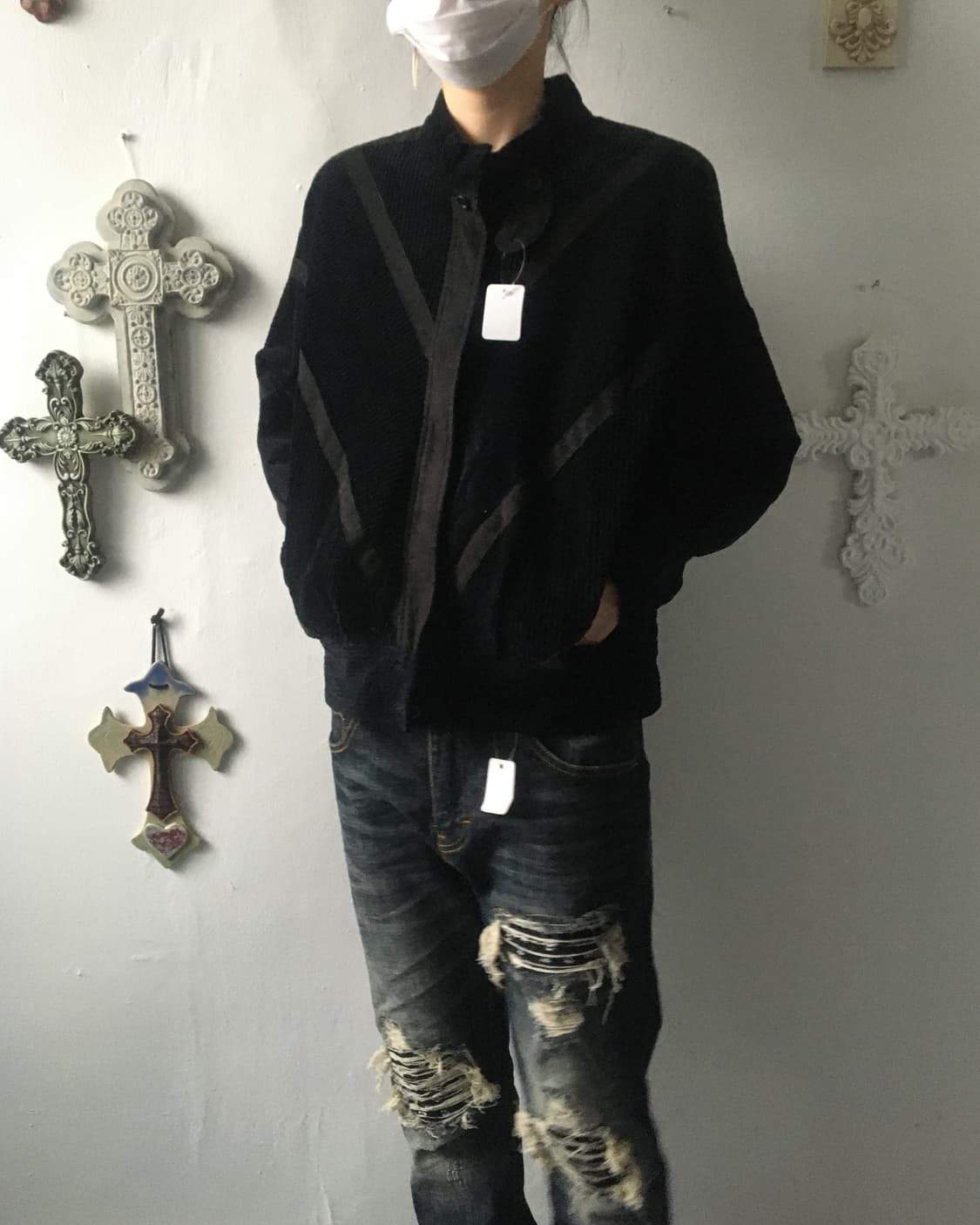 Line detail corduroy jacket 상품이미지1