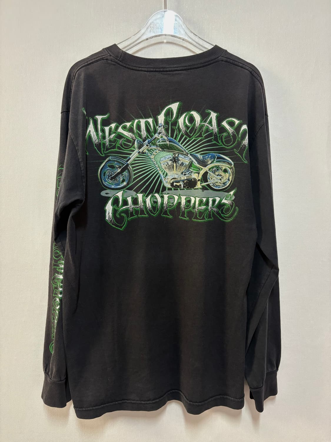 [M] West Coast Choppers 롱슬리브 그린 상품이미지2