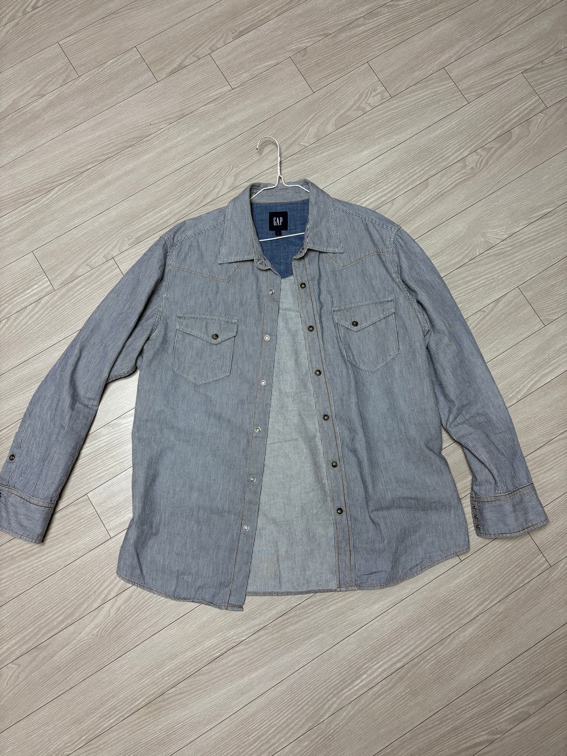 Gap 히코리 데님 웨스턴셔츠 상품이미지1