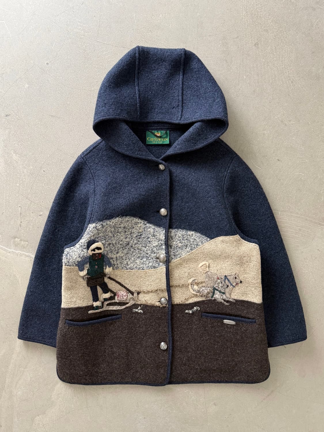 GIESSWEIN Pure New Wool Hooded Jacket 상품이미지1