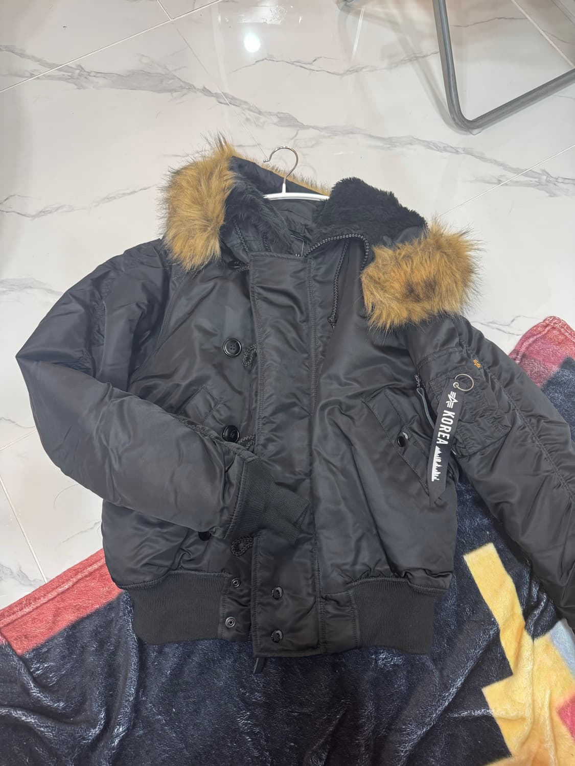 알파인더스트리 Alpha Industries N2b 검정 상품이미지1