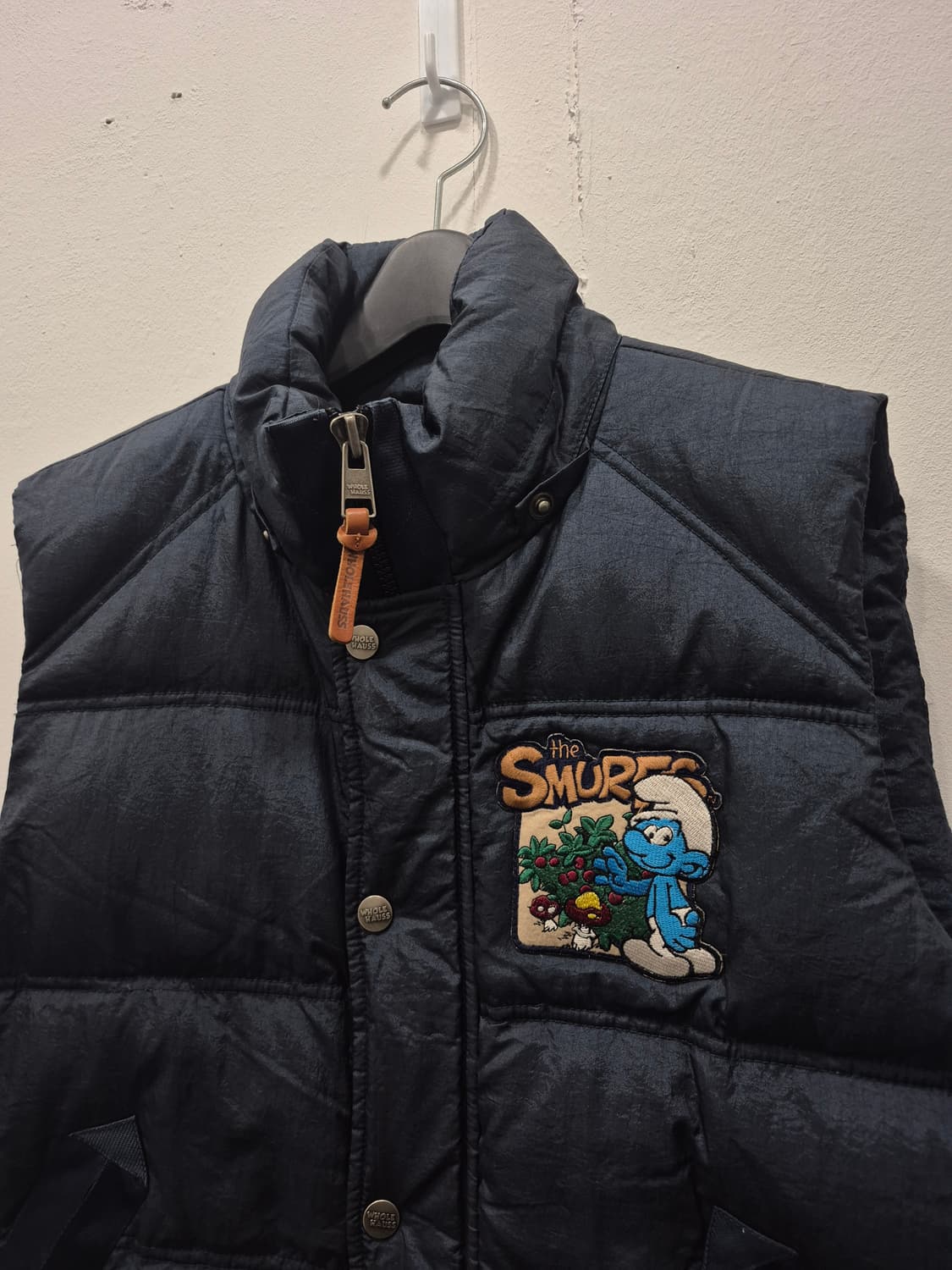홀 하우스 더 스머프 덕다운 패딩 조끼 남성 105사이즈 상품이미지2
