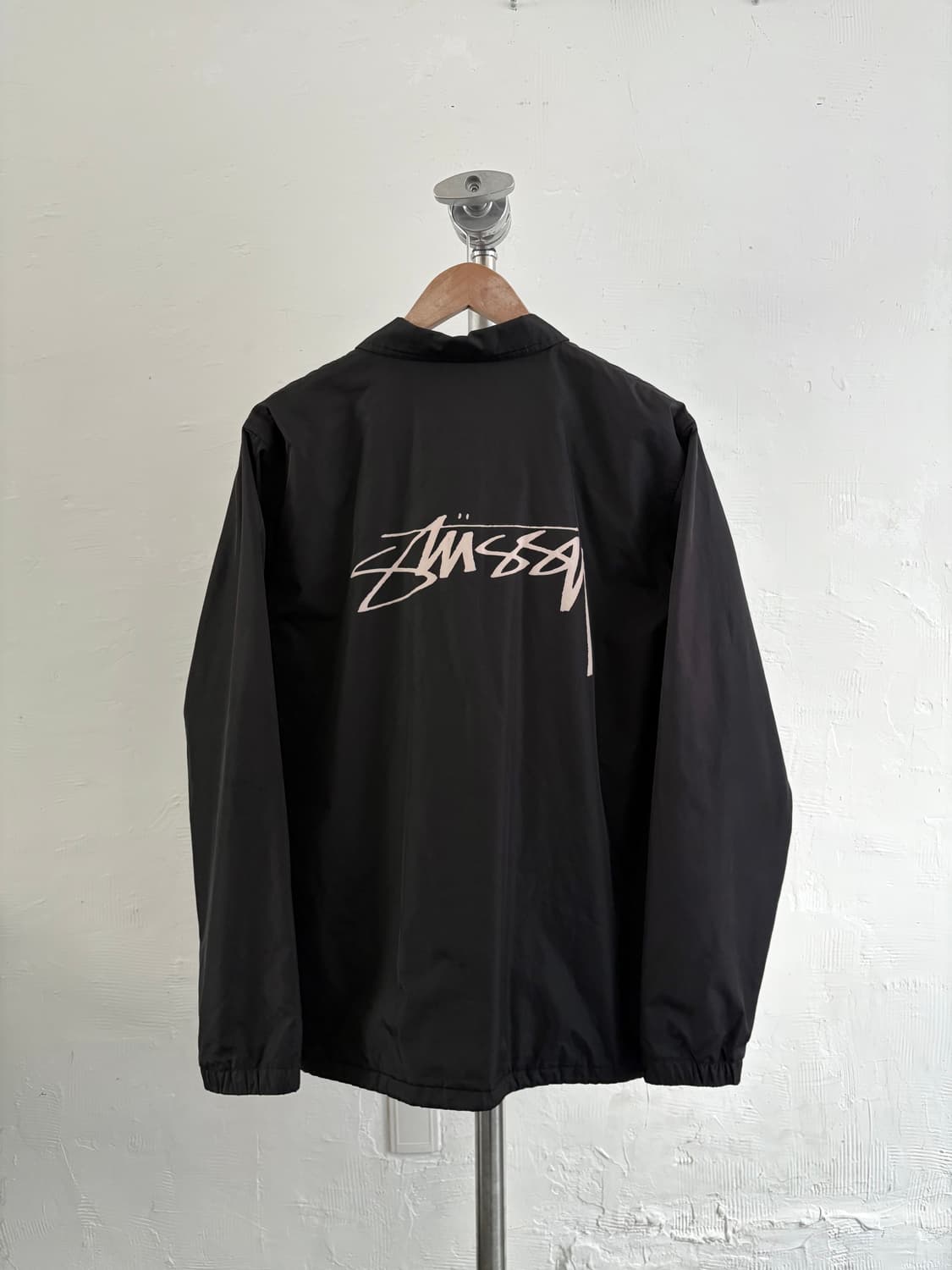 스투시 블랙 클래식 코치 자켓 상품이미지3