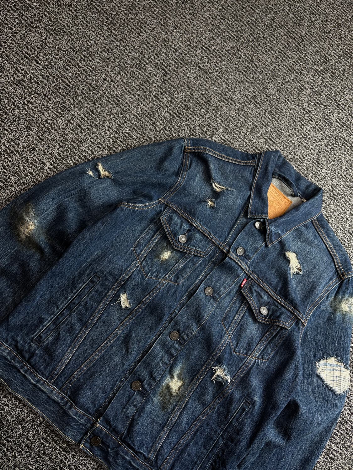 리바이스 디스트로이드 데님 트러커 자켓 3000 상품이미지3