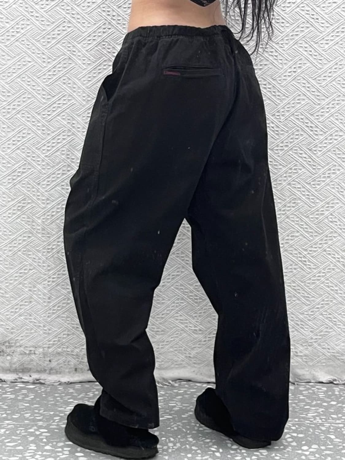 그라미치 빈티지 아메카지 벨티드 코튼팬츠 면바지 XL C09099 상품이미지2