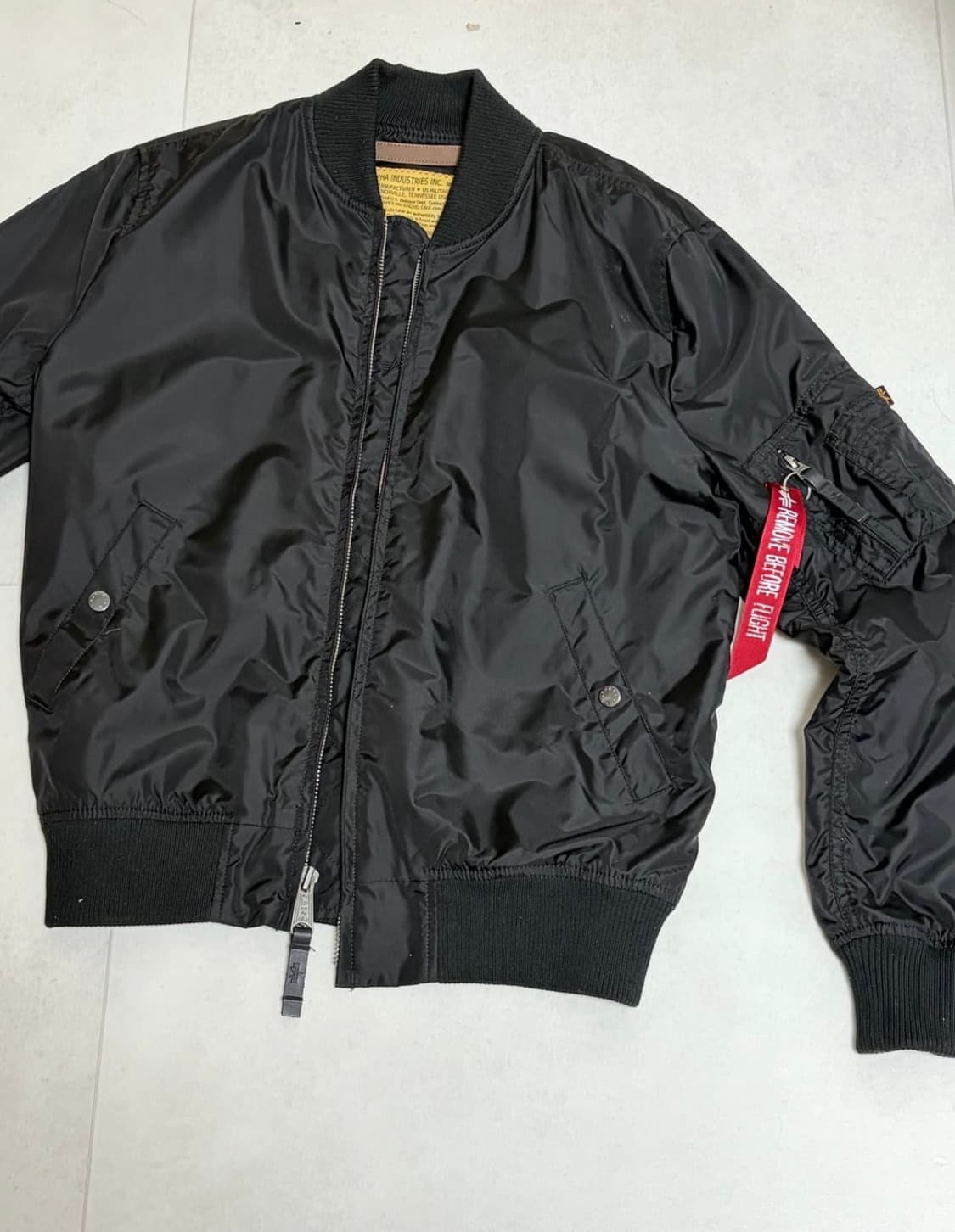 알파인더스트리 MA-1 M사이즈 상품이미지2