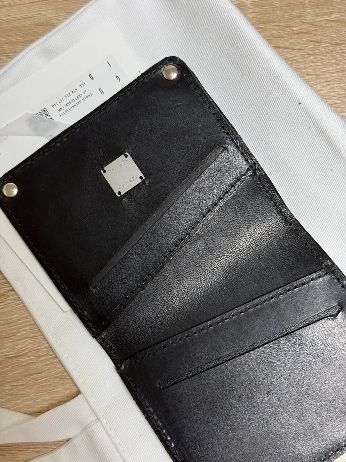 구이디 캥거루 가죽 지갑 상품이미지2