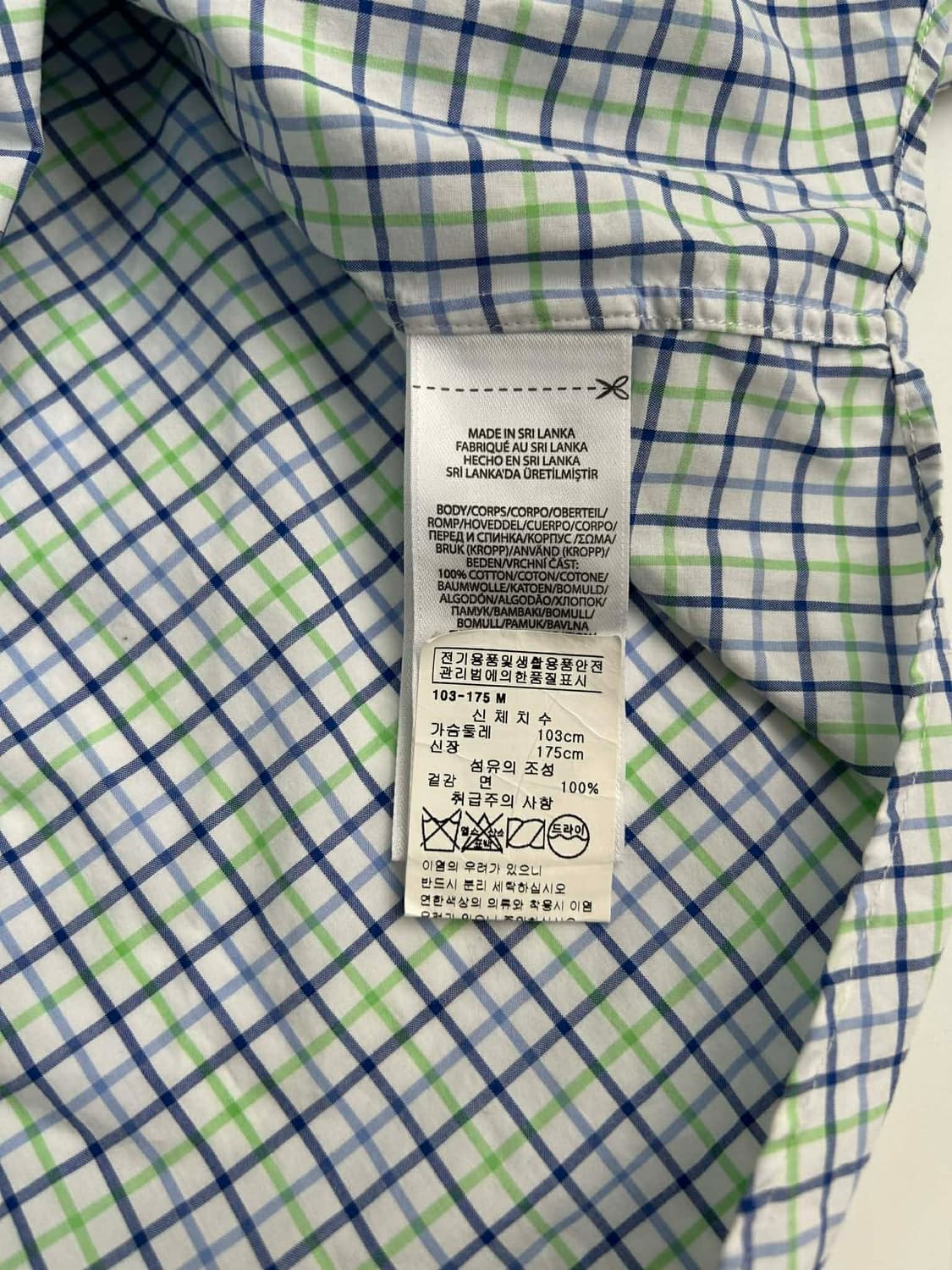 [M] 폴로 랄프로렌 클래식핏 체크 버튼 다운 셔츠 상품이미지5