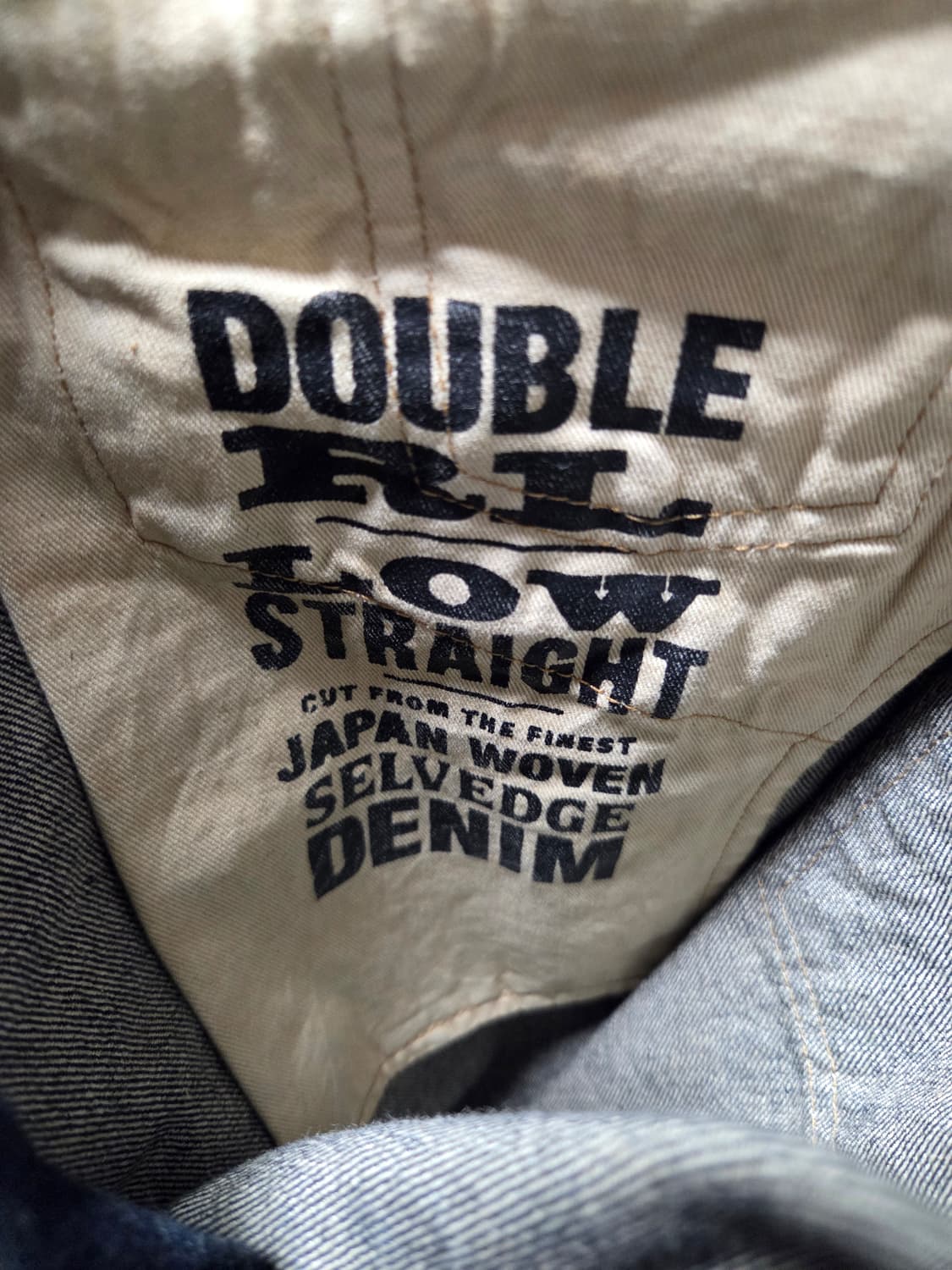 RRL 로우 스트레이트 원스 워시 셀비 지진 상품이미지4