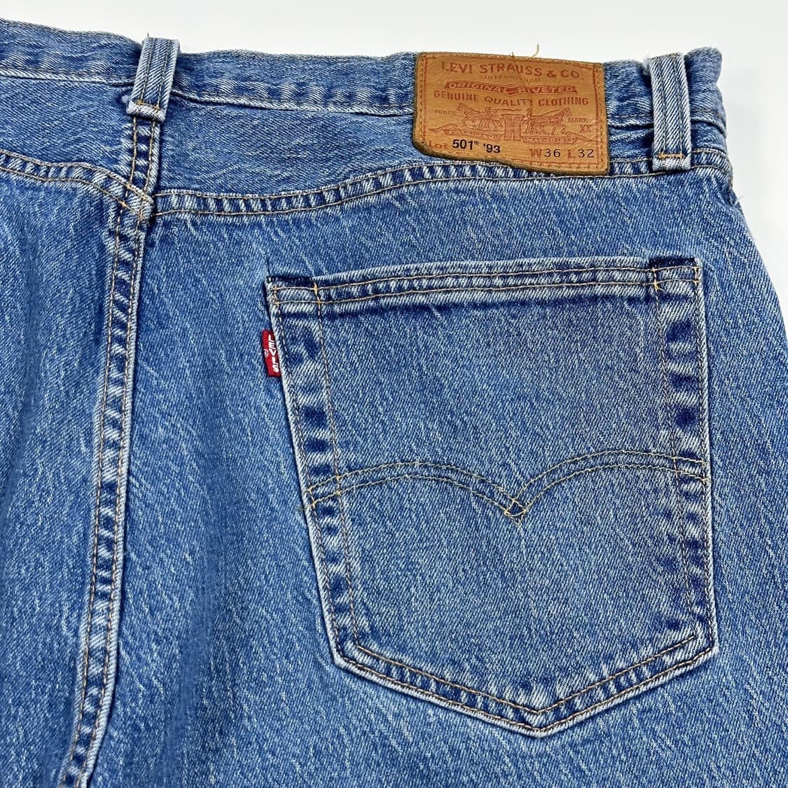 리바이스 501 오리지널 데님 팬츠 (36인치) 상품이미지4