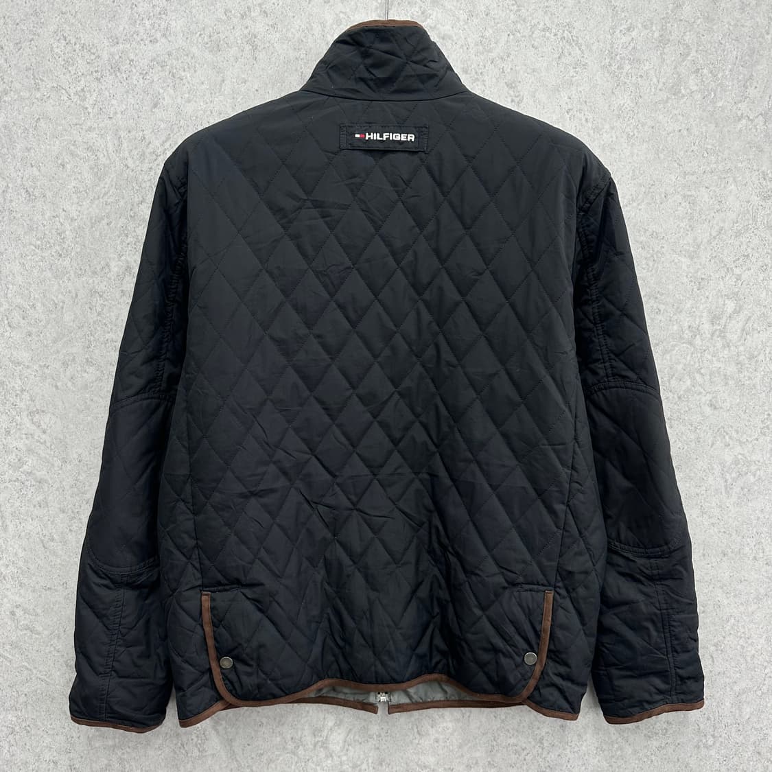 95 타미힐피거 남자 양면 리버서블 퀼팅 점퍼 상품이미지3