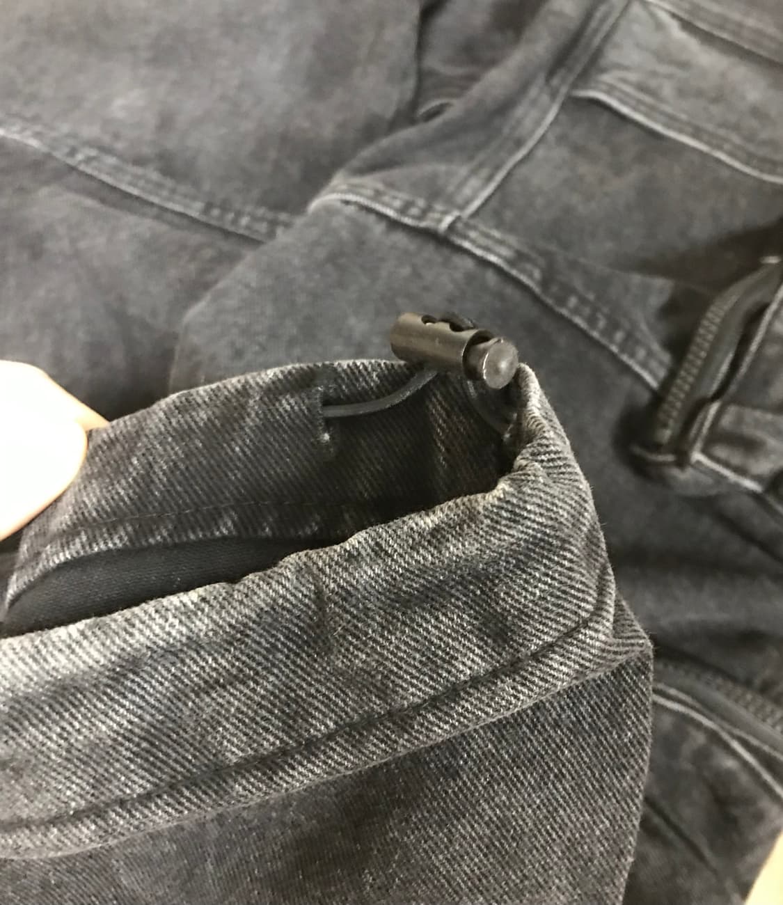 흑청 벌룬 포켓 카고팬츠 상품이미지6