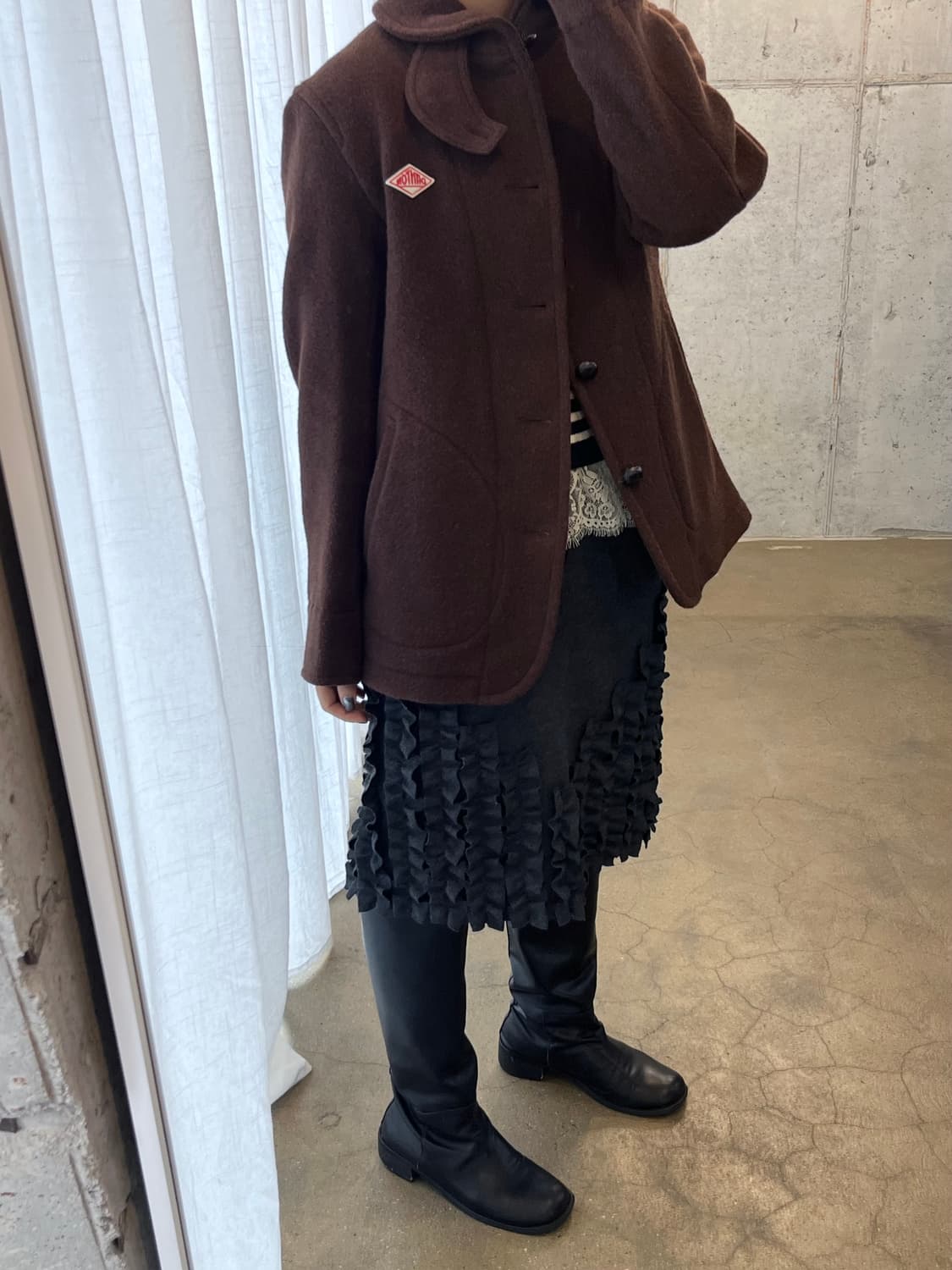 DANTON 단톤 코트 다크 브라운 상품이미지6