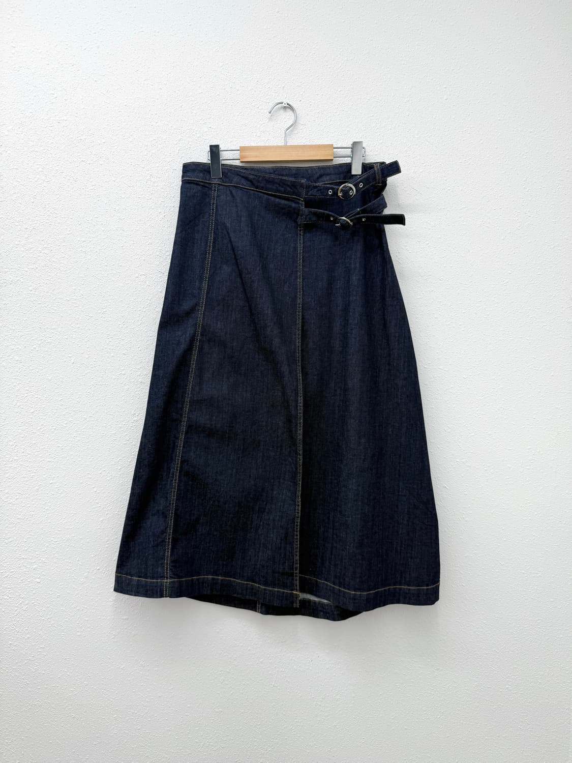 빈티지 ZARA 데님 벨트 스커트 상품이미지1