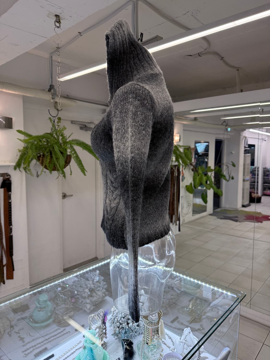 high neck knit zipup jacket 상품이미지3