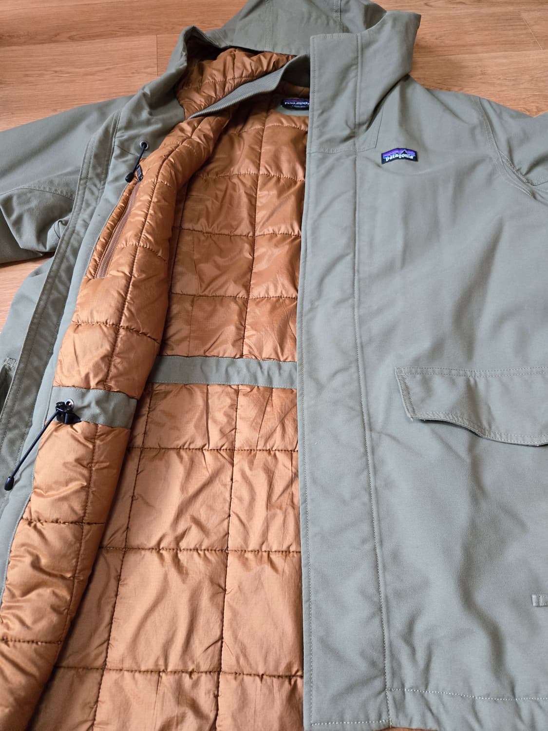 파타고니아 스톰드리프트 야상 패딩 카키 올리브 상품이미지6