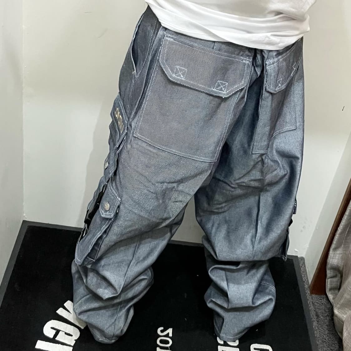  Hip-Hop wide cargo pants 상품이미지4
