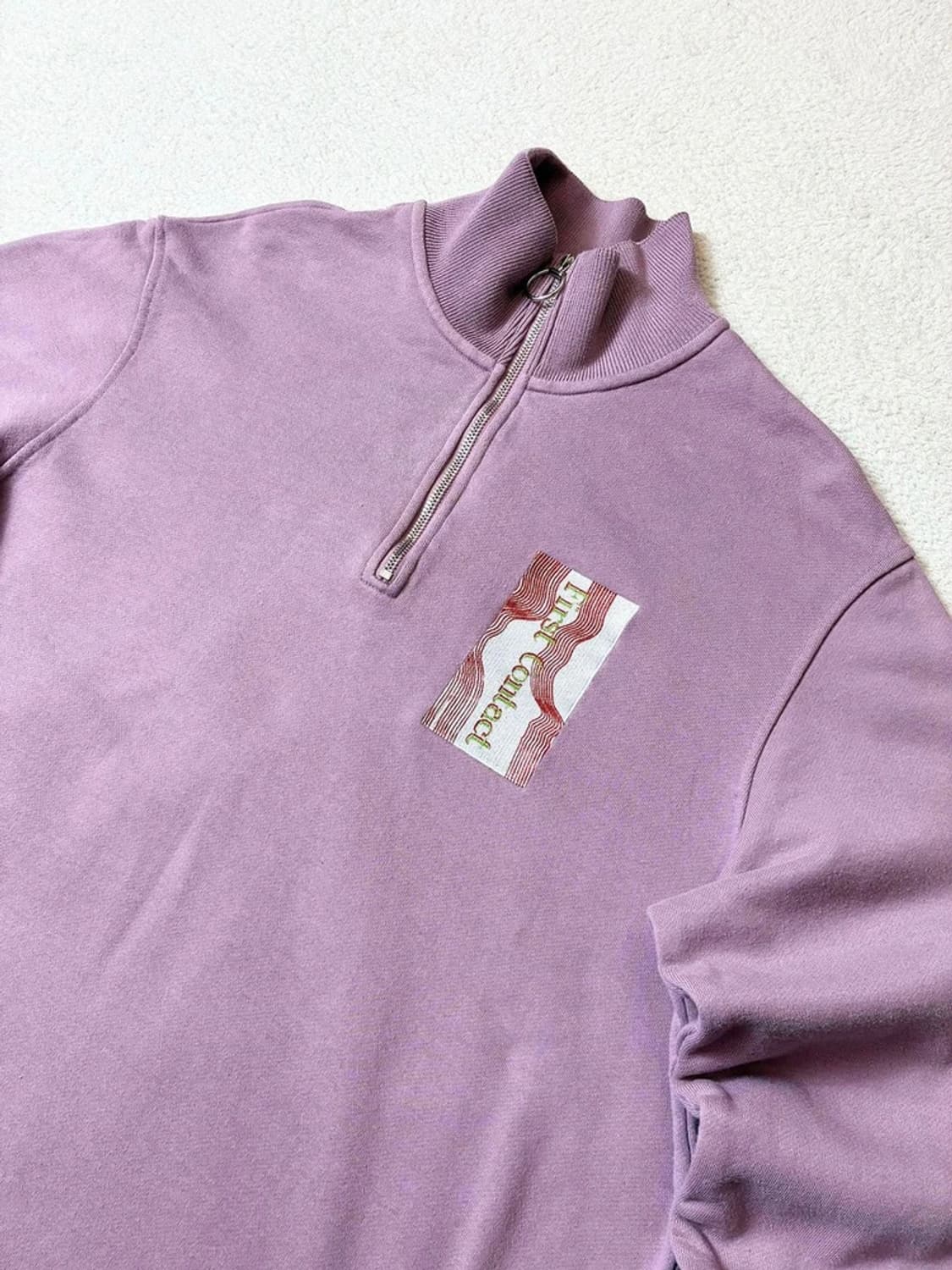 솔리드옴므 19FW 하프집 맨투맨 PN6950 상품이미지2