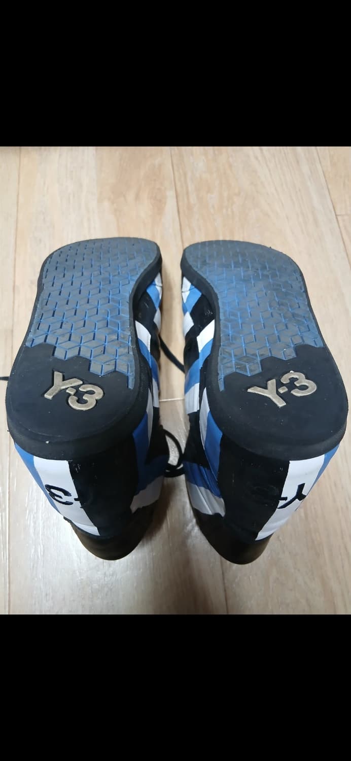 Y-3 rare sample archive 하이탑 blue 270 상품이미지4