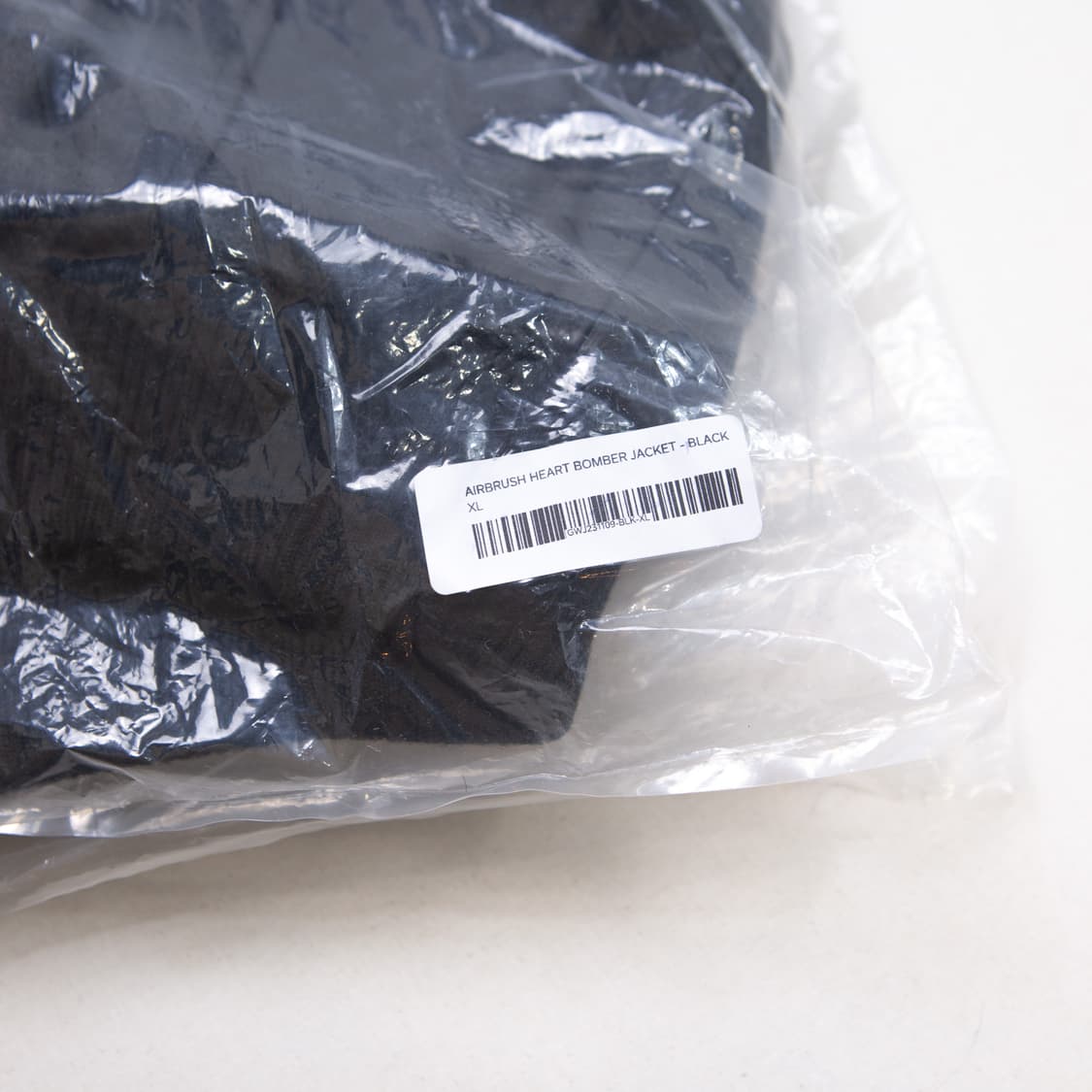 골프왕 에어브러쉬 하트 봄버 자켓 블랙 상품이미지10