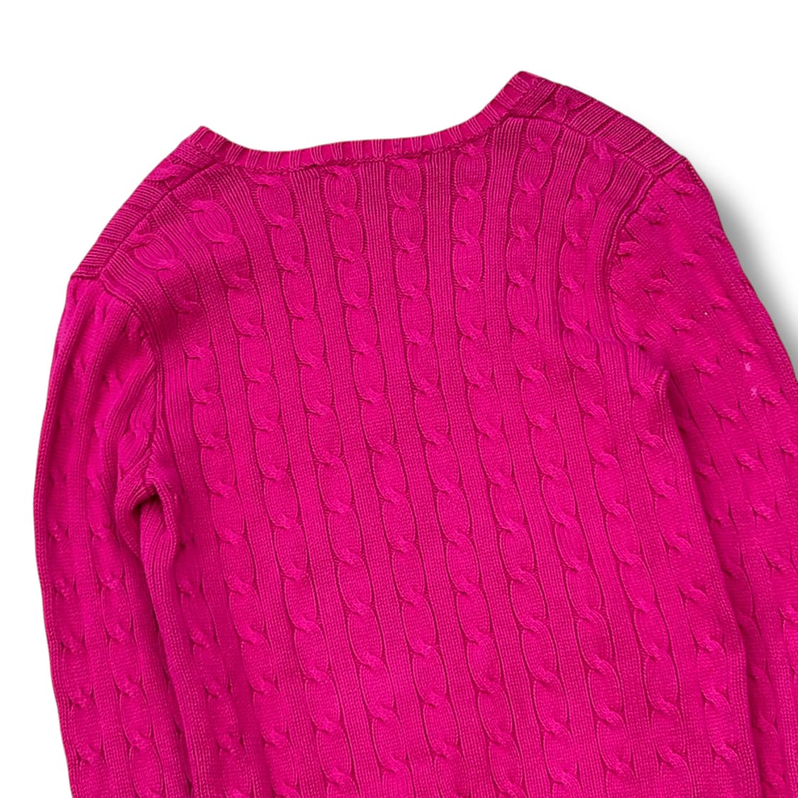 랄프로렌 브이넥 꽈배기 니트 r2147 상품이미지4