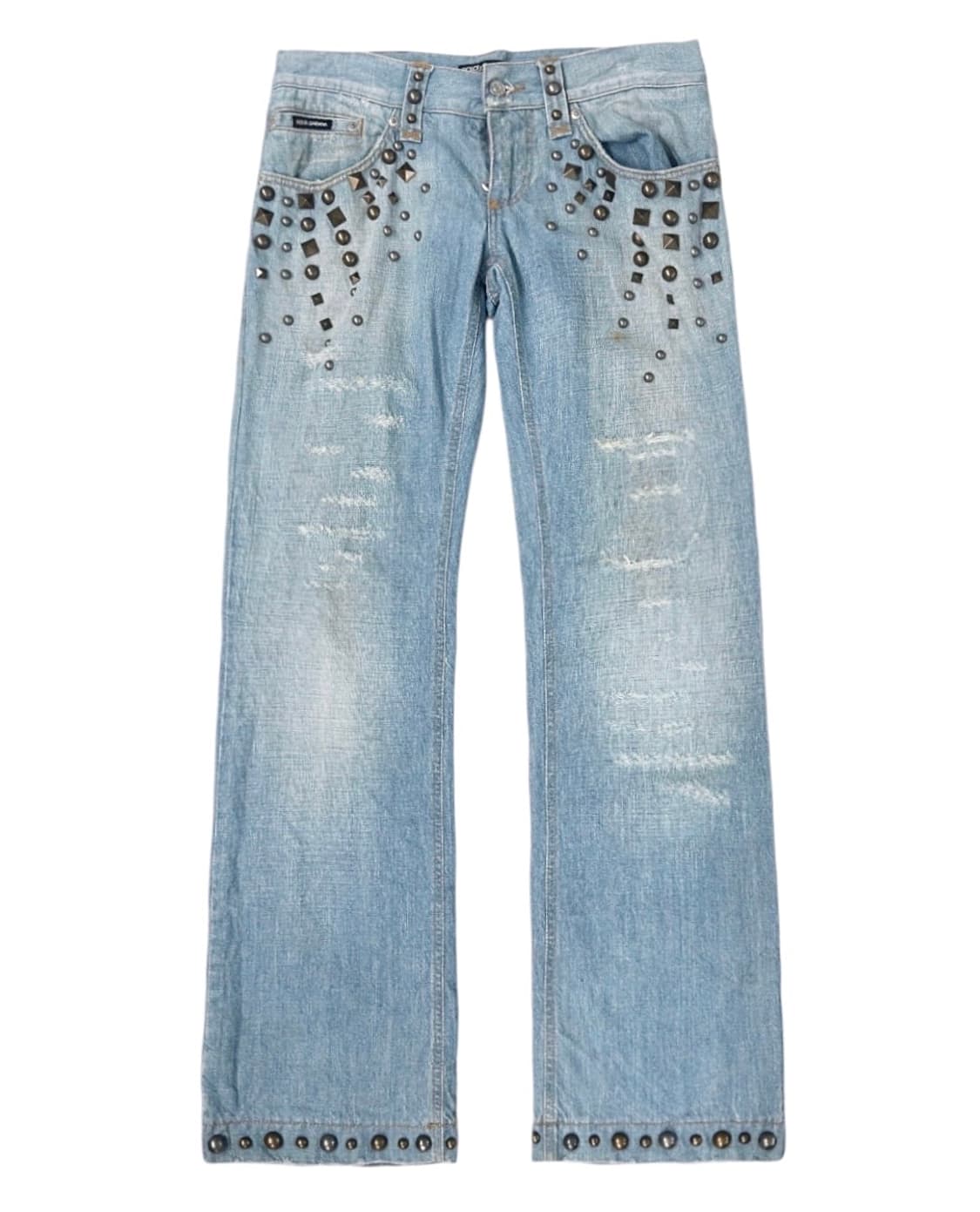 돌체앤가바나 스터드 데님 팬츠 상품이미지4