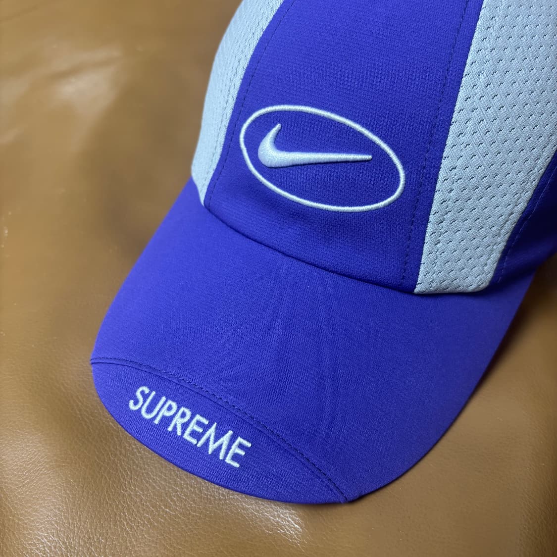 슈프림 나이키 러닝햇 캠프캡 모자 25ss 퍼플 상품이미지6