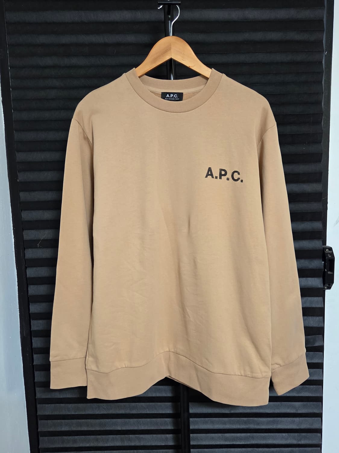 [아페쎄] 지미 로고 맨투맨 | 00140 상품이미지1