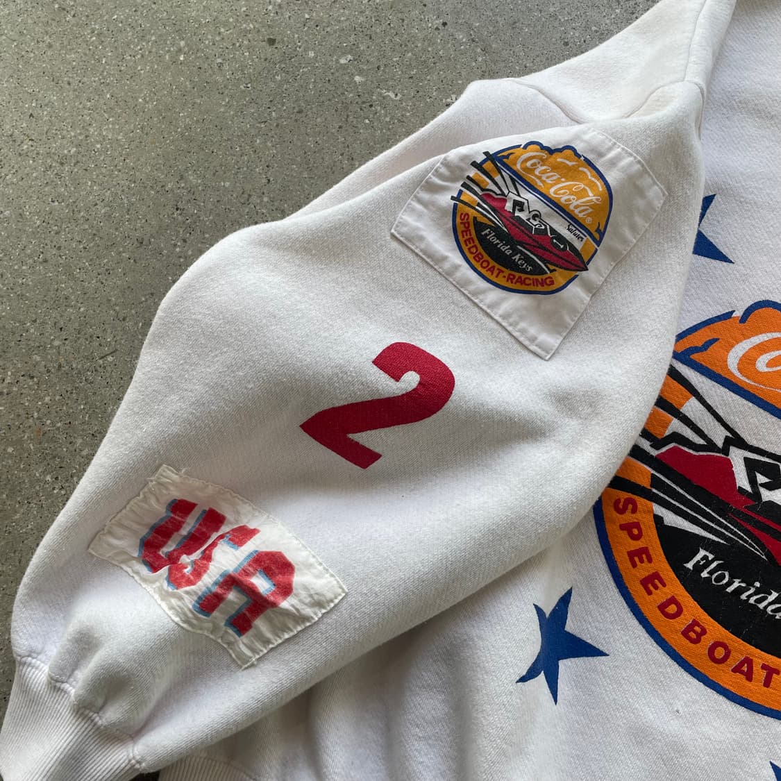 빈티지 코카콜라 보트레이싱 스웻셔츠  상품이미지6