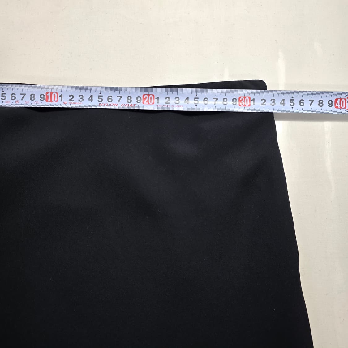 1057 한섬 TIME 타임 블랙 롱 스커트 61-90 / 슬림핏 롱치마 상품이미지3