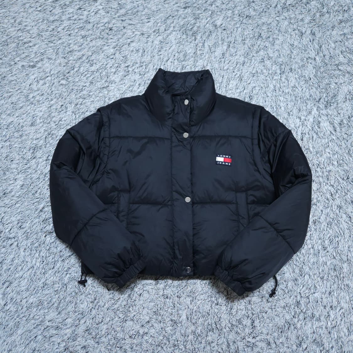 타미진스) M 여자 오버핏 크롭패딩 숏패딩 / 왕눈이샵 상품이미지1