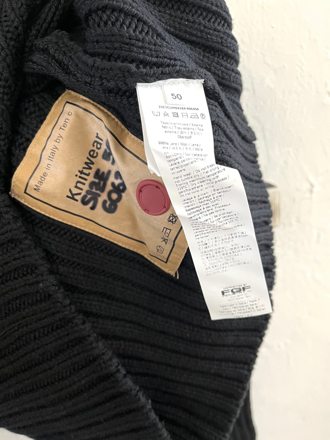 텐씨 22FW 울 니트 상품이미지6