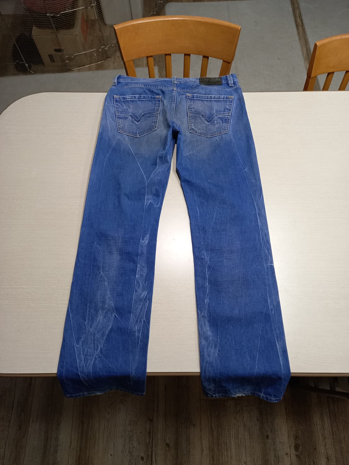 31 DIESEL Larkee 약골반 워싱 일자진 31-491 상품이미지2