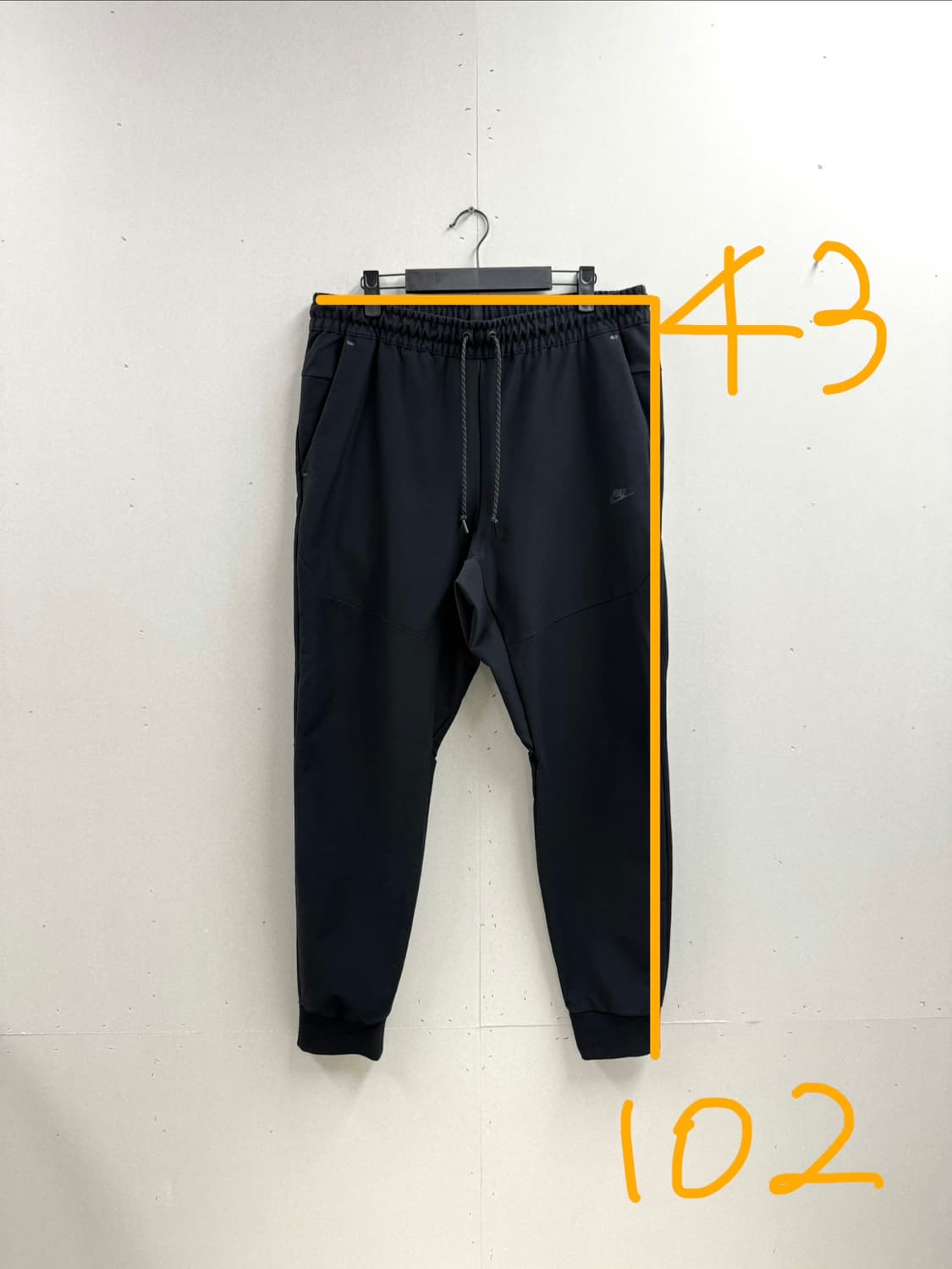 남성 XL / 나이키 테크팩 드라이핏 조거팬츠 블랙 상품이미지2