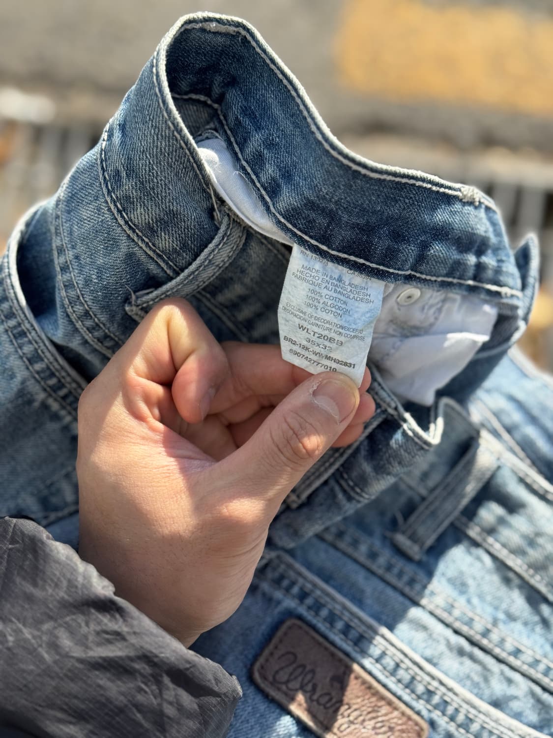 35x32 랭글러 부츠컷 데님 팬츠 상품이미지3